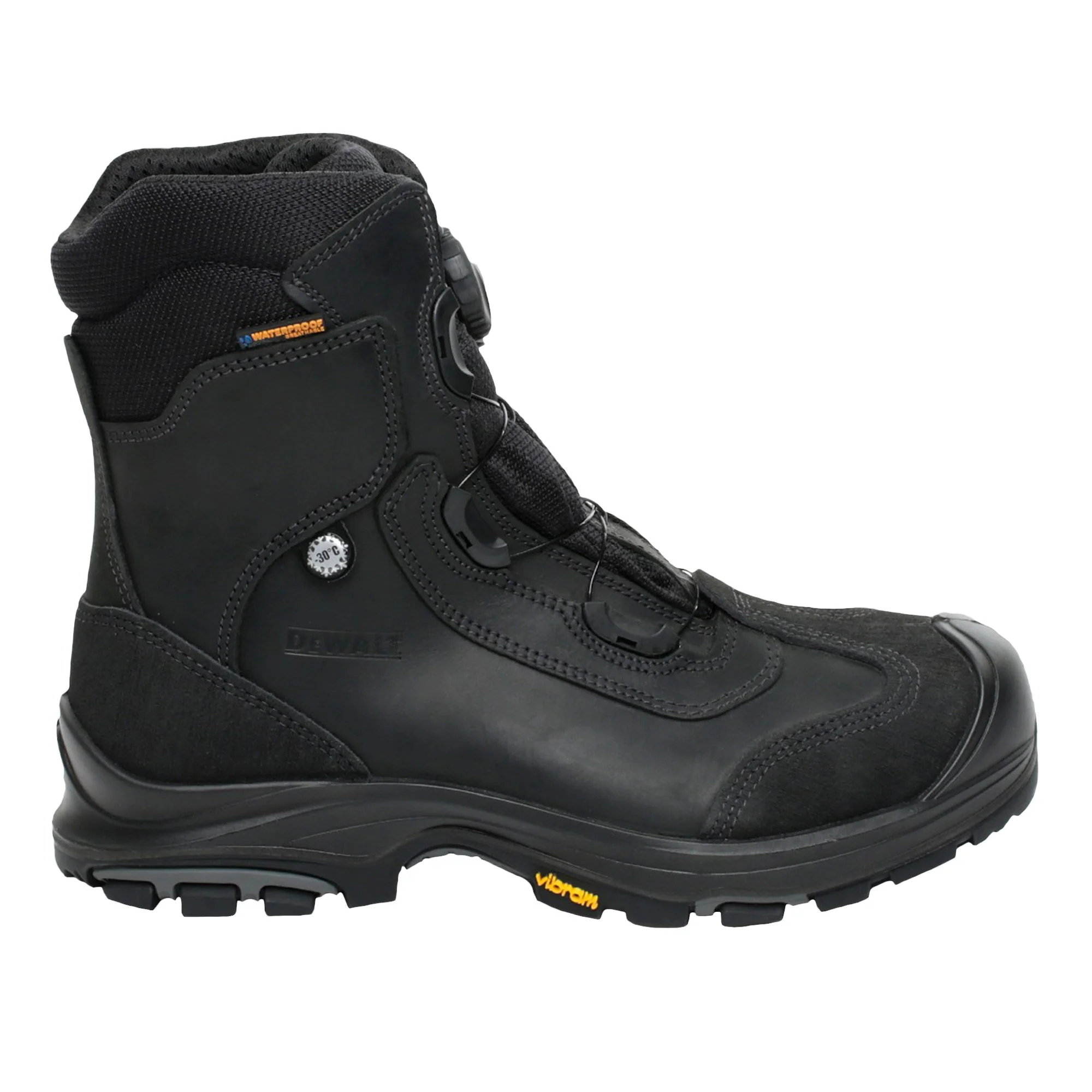 DEWALT Lakewood Men's, Waterproof, Insulated, BOA, Steel Safety Toe Work Boot